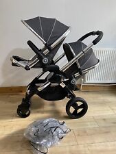 ICandy Peach Double Pushcahir Pram Buggy In Truffle for sale  Shipping to South Africa