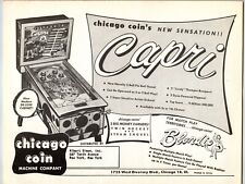 Capri pinball machine for sale  Collingswood