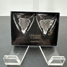 LULU FROST para J. Clipes de sapato CREW cristal incrustado novo com caixa comprar usado  Enviando para Brazil