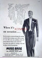 Moss bros. ltd. for sale  SIDCUP