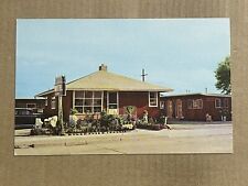 Postcard Rock Springs WY Wyoming Knotty Pine Motel Vintage Roadside PC for sale  Shipping to South Africa