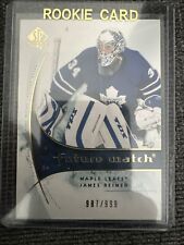 2009-10 Upper Deck SP Authentic Future Watch /999 #164 James Reimer for sale  Shipping to South Africa