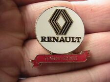 Renault pin badge for sale  BOLTON