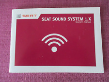 Seat sound system for sale  SHERINGHAM