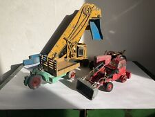 Dinky Toys Restoration Lot Massey Harris Elevator Motor Cart Muir Hill Tractors for sale  Shipping to Ireland