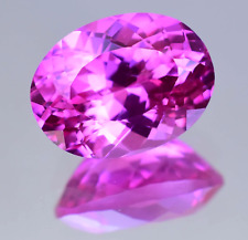 14.40 Ct Natural Mexican Pink Danburite Certified Oval Cut Treated Gemstone for sale  Shipping to South Africa