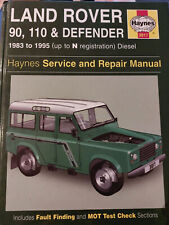 land rover haynes manual for sale  GLASGOW