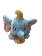 Brinquedo de pelúcia bicho de pelúcia 6" Disney Store Dumbo elefante voador bebê 1ª bola comprar usado  Enviando para Brazil