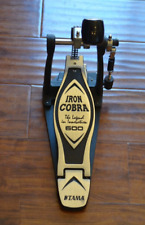 Usado, Pedal de bateria Tama Iron Cobra 600 baixo único corrente dupla super limpo comprar usado  Enviando para Brazil