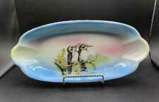 Vintage Noritake Kookaburras In A Wattle Tree Serving Dish, Rare Australia for sale  Shipping to South Africa
