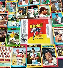 1975 TOPPS BASEBALL #221-440 VOCÊ ESCOLHE VER DIGITALIZAÇÕES COMPLETAR SEU CONJUNTO NOVO ANÚNCIO comprar usado  Enviando para Brazil