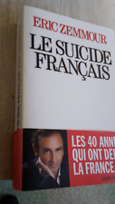 Zemmour eric. suicide d'occasion  Nice-