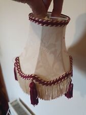 lampshade with tassels for sale  NUNEATON