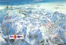 Alpes carte montagnes d'occasion  France