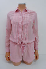 Laundry Industry Womens Silk Playsuit Size S-M Pink Jumpsuit VGC for sale  Shipping to South Africa