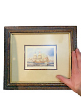 Framed ship painting for sale  Provo