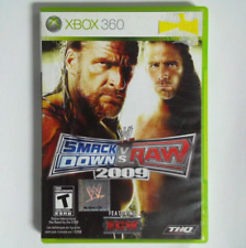 WWE Smackdown VS Raw 2009 - Xbox 360 - COMPLETO E ACEITÁVEL (NTSC) comprar usado  Enviando para Brazil
