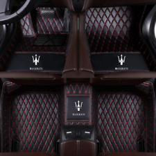 Compatível com tapetes de assoalho de carro Maserati Quattroporte GranTurismo Ghibli Levante cinza, usado comprar usado  Enviando para Brazil