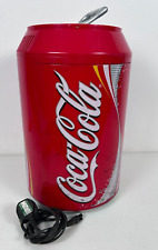 Rare Coca Cola Mini Fridge Can Retro Vintage Collectable Tested Working HOT/COLD, used for sale  Shipping to South Africa