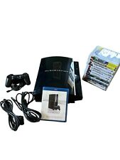 2008 Sony PlayStation 3 Fat PS3 CECHK01 Console Tested Working Combo w/13 Games for sale  Shipping to South Africa