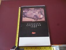 Classics calendar 1989 for sale  CHESHAM