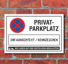 Schild privatparkplatz parkver gebraucht kaufen  Bad Driburg