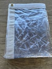 Clear vinyl tarp for sale  Simpsonville