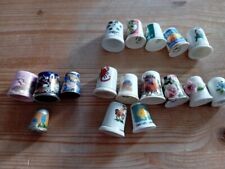 Collectable thimbles various for sale  STAINES-UPON-THAMES