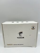 Sistema de micrófono inalámbrico Tonor TW-820 doble profesional UHF nuevo caja abierta segunda mano  Embacar hacia Argentina