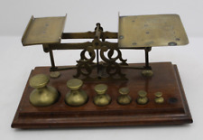 Antique Victorian Avery Brass Postal Scales With Postal Rates To Plate for sale  Shipping to South Africa
