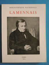 Lamennais catalogue exposition d'occasion  Toulon-
