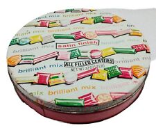 Vtg Ludens Brilliant Mix Candy All Filled Centers Round Metal Advertising Tin 2 for sale  Shipping to South Africa