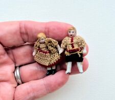 Boneca alemã bisque antiga 2Hertwig Carl Horn miniatura articulada 1 1/2" menina/menino comprar usado  Enviando para Brazil