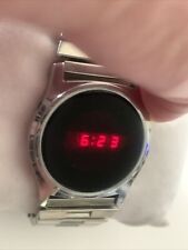 Vintage TIMEX LED 202 Zegarek Ogniwa H Nowe baterie Działa świetnie na sprzedaż  Wysyłka do Poland