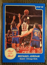 1986 Star Best of the Best #9 Michael Jordan Chicago Bulls comprar usado  Enviando para Brazil