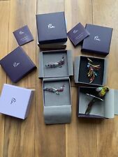 Used, 4 X Pia Beautiful Bird Brooches Incl. Large Articulated Parrot for sale  Shipping to South Africa