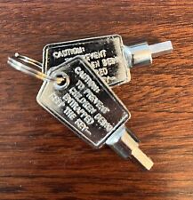 OEM GE Haier Refrigerator Freezer Keys - Pair for sale  Shipping to South Africa