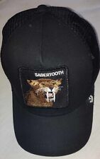 Goorin Bros The Farm The Sabertooth Tiger Mesh Back Snapback Trucker Cap Hat for sale  Shipping to South Africa