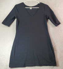 Camiseta Venus feminina tamanho pequeno preta malha algodão manga curta casual gola V comprar usado  Enviando para Brazil