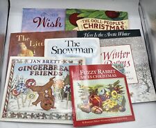 Lote de 8 livros ilustrados infantis Natal inverno coelho boneco de neve árvore renas comprar usado  Enviando para Brazil