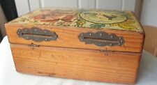 vintage wooden moneybox for sale  PRESTON