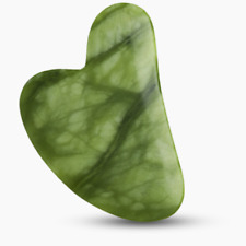 Placa de jade natural Gua Sha massagem facial corporal ferramenta de raspagem medicina chinesa Reino Unido comprar usado  Enviando para Brazil