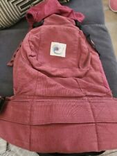 Ergobaby Organic Ergo Baby Carrier Hood Hooded Gender Neutral Maroon for sale  Shipping to South Africa