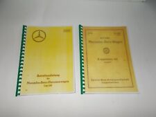 Mercedes 230 W143 - Betriebsanleitung und Ersatzteilliste f. Vorkrieg Modele comprar usado  Enviando para Brazil