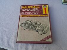 Vauxhall cavalier haynes for sale  GOOLE