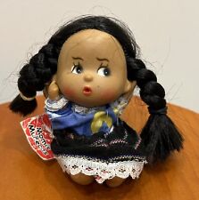 Muñeca Mexicana Momis Munecas Muneco Nomis Pequena 4" segunda mano  Embacar hacia Argentina