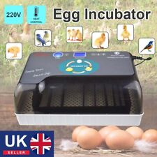 Used, Digital 12 Egg Incubator Temperature Control Turning Chicken Hatcher Automatic for sale  UK
