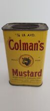 Vtg colman mustard for sale  Indiana