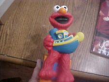 Sesame Street Muppets Cookie Monster Plastic Bank 10" Tall Holding a Boat for sale  Shipping to South Africa