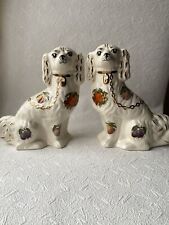 Staffordshire mantle dogs for sale  WHITCHURCH